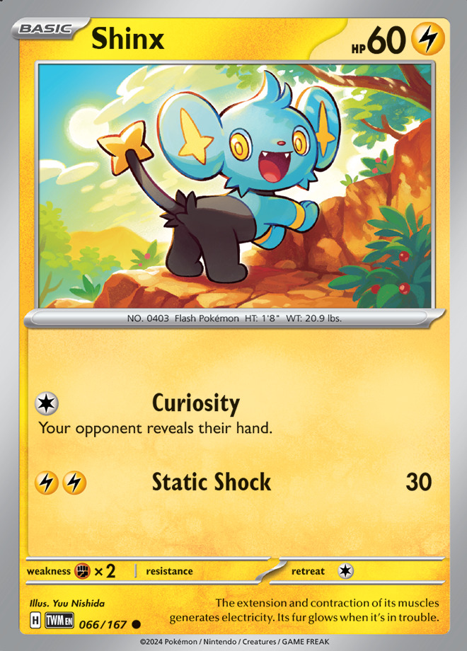 Carte Pokémon: Shinx [Lixy]