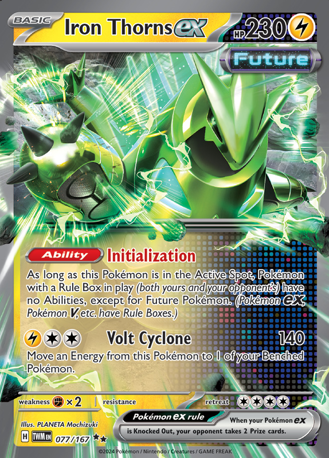 Carte Pokémon: Iron Thorns ex [Épine-de-Fer ex]