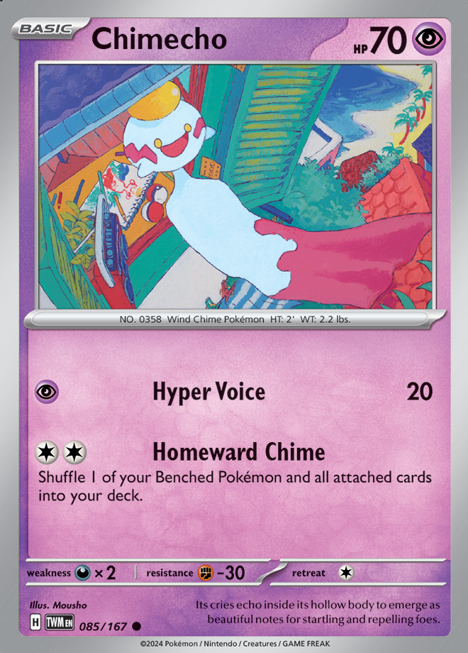 Carte Pokémon: Chimecho [Éoko]