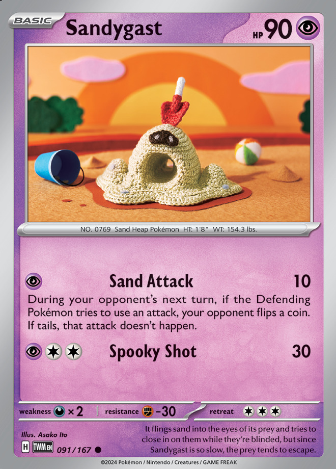 Carte Pokémon: Sandygast [Bacabouh]