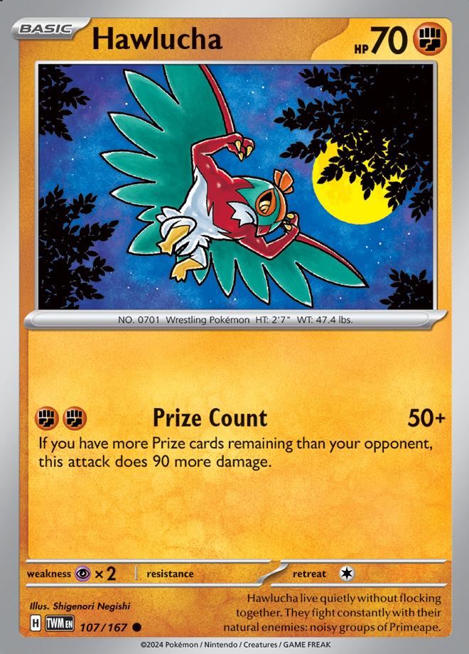 Carte Pokémon: Hawlucha [Brutalibré]