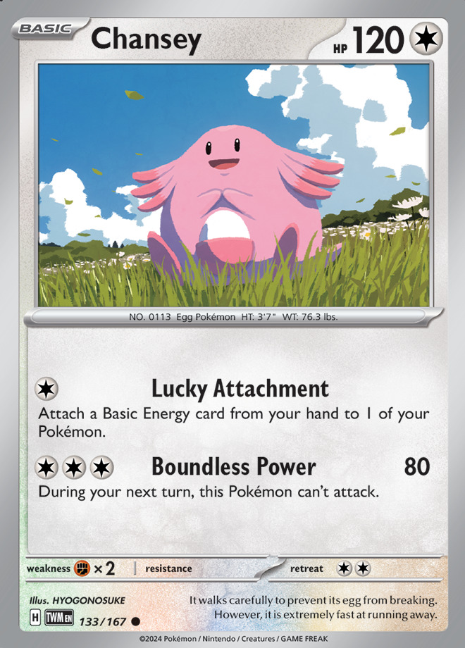 Carte Pokémon: Chansey [Leveinard]