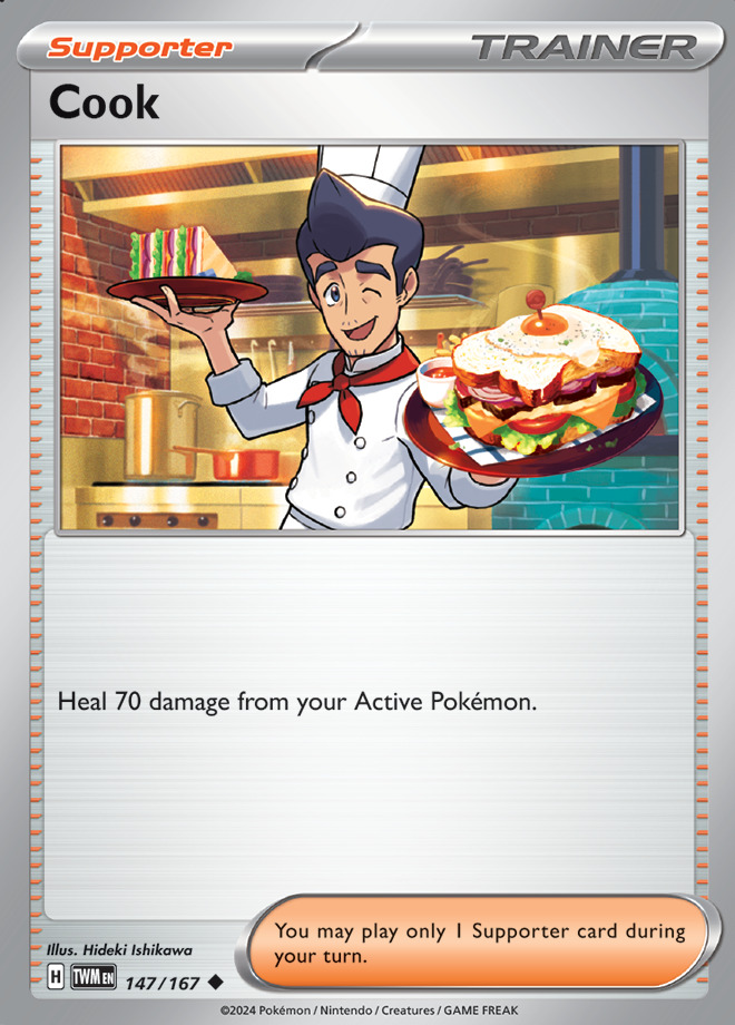 Carte Pokémon: Cook [Cuisinier]