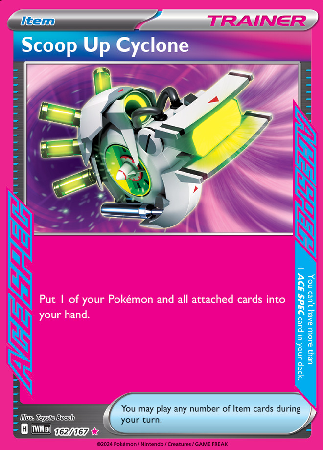 Carte Pokémon: Scoop Up Cyclone [Rappel Cyclone]