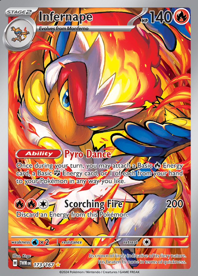 Carte Pokémon: Infernape [Simiabraz]