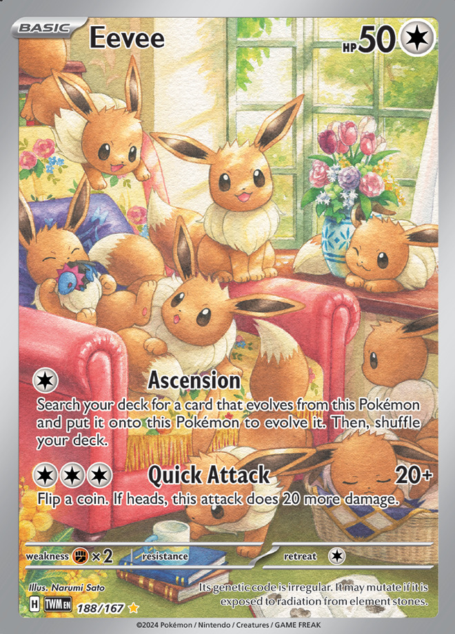 Carte Pokémon: Eevee [Évoli]