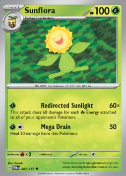 Carte Pokémon: Sunflora