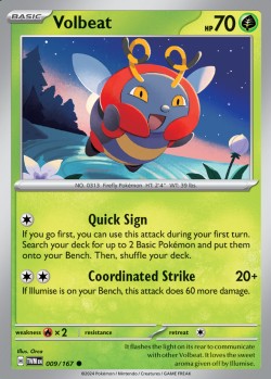 Carte Pokémon: Volbeat