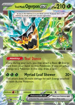 Carte Pokémon: Teal Mask Ogerpon ex