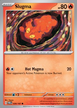 Carte Pokémon: Slugma