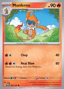 Carte Pokémon: Monferno