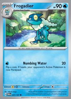 Carte Pokémon: Frogadier