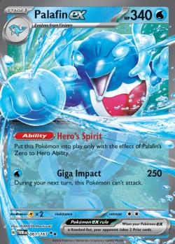 Carte Pokémon: Palafin ex