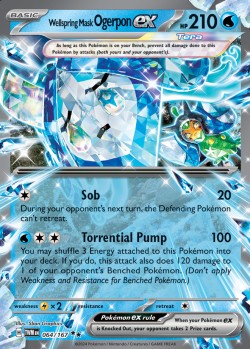 Carte Pokémon: Wellspring Mask Ogerpon ex