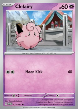 Carte Pokémon: Clefairy