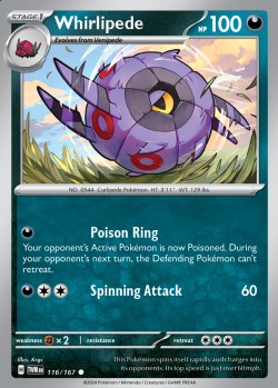 Carte Pokémon: Whirlipede