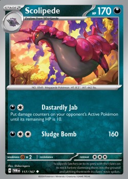 Carte Pokémon: Scolipede