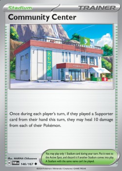 Carte Pokémon: Community Center