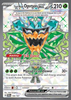 Carte Pokémon: Teal Mask Ogerpon ex