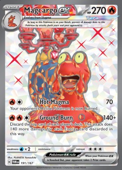 Carte Pokémon: Magcargo ex