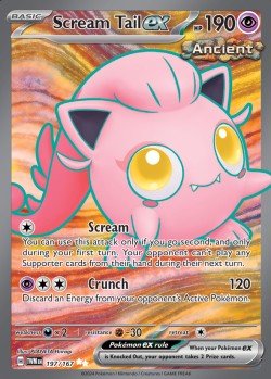 Carte Pokémon: Scream Tail ex