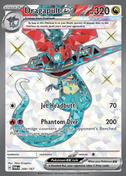 Carte Pokémon: Dragapult ex