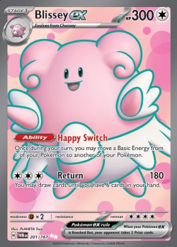 Carte Pokémon: Blissey ex