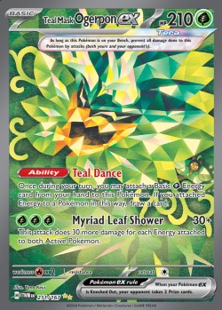 Carte Pokémon: Teal Mask Ogerpon ex