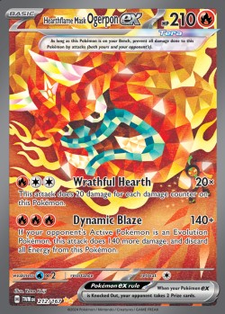 Carte Pokémon: Hearthflame Mask Ogerpon ex