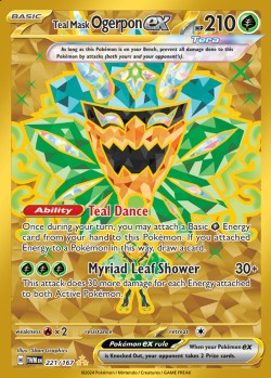 Carte Pokémon: Teal Mask Ogerpon ex