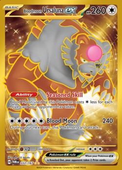 Carte Pokémon: Bloodmoon Ursaluna ex