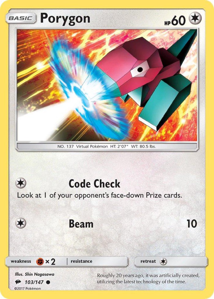 Carte Pokémon: Porygon [Porygon]