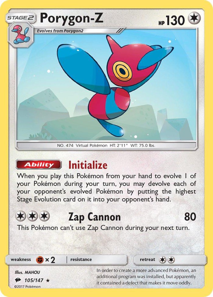 Carte Pokémon: Porygon-Z [Porygon-Z]