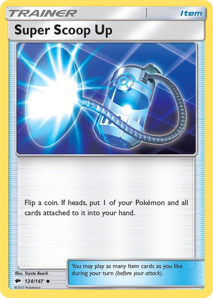 Carte Pokémon: Super Scoop Up [Super Rappel]