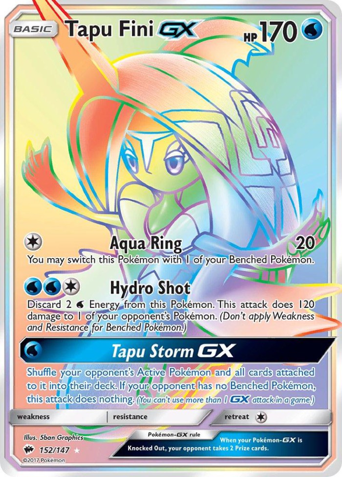 Carte Pokémon: Tapu Fini GX [Tokopisco GX]