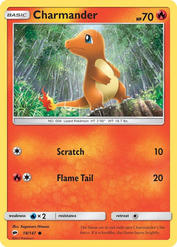 Carte Pokémon: Charmander [Salamèche]