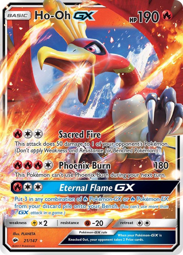 Carte Pokémon: Ho-Oh GX [Ho-Oh GX]