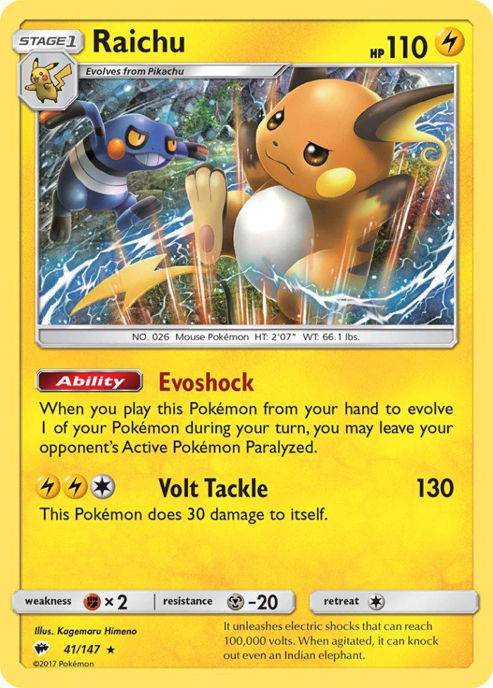 Carte Pokémon: Raichu [Raichu]