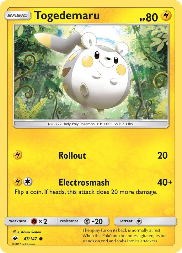 Carte Pokémon: Togedemaru [Togedemaru]