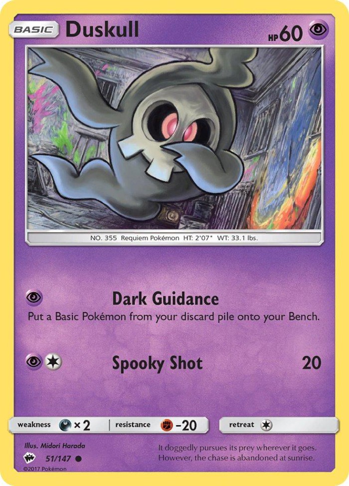 Carte Pokémon: Duskull [Skelénox]