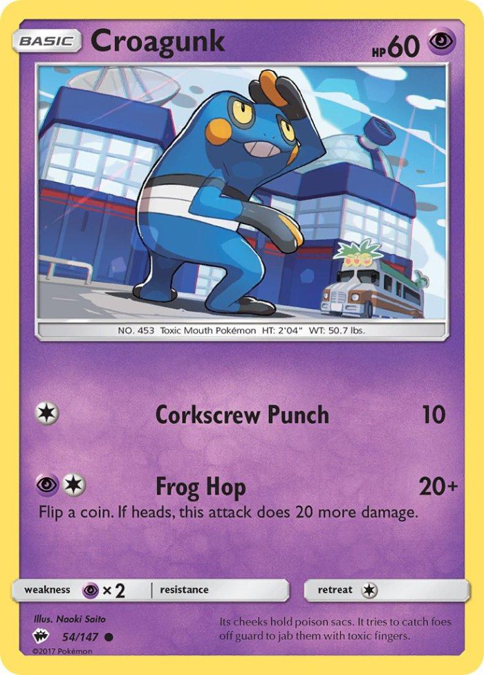 Carte Pokémon: Croagunk [Cradopaud]