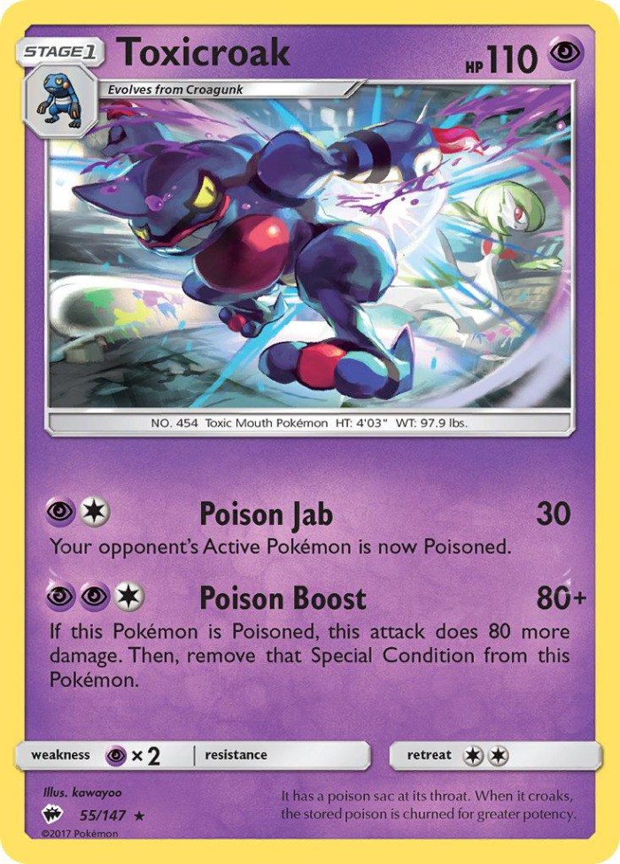 Carte Pokémon: Toxicroak [Coatox]