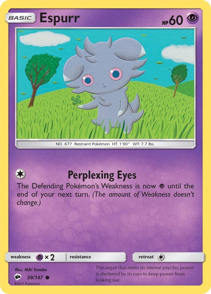 Carte Pokémon: Espurr [Psystigri]