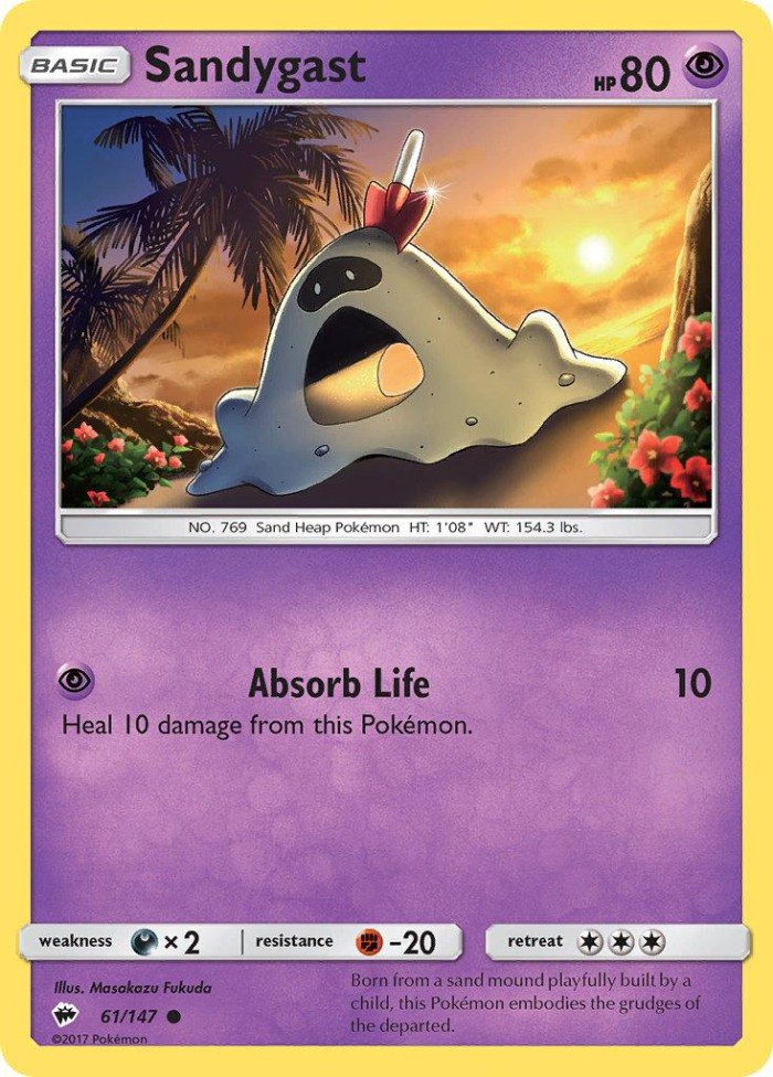 Carte Pokémon: Sandygast [Bacabouh]