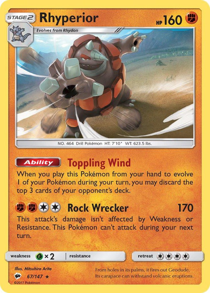 Carte Pokémon: Rhyperior [Rhinastoc]