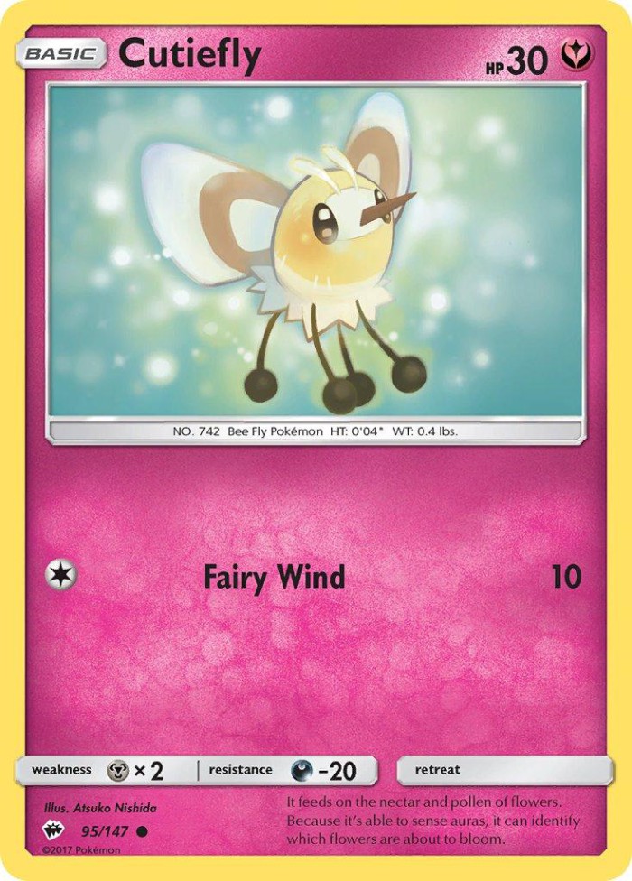 Carte Pokémon: Cutiefly [Bombydou]