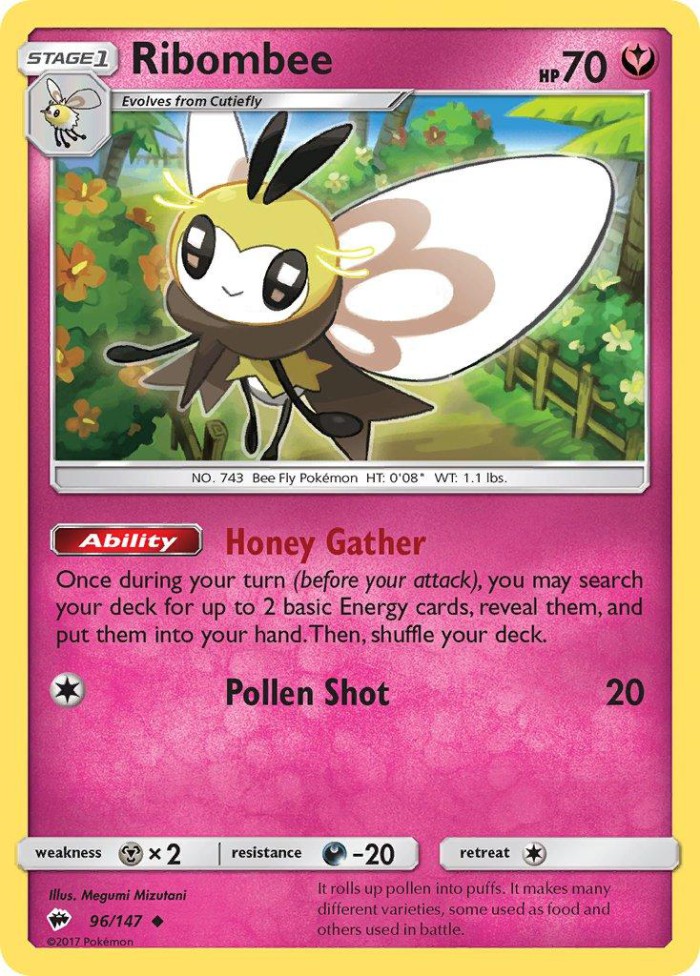 Carte Pokémon: Ribombee [Rubombelle]