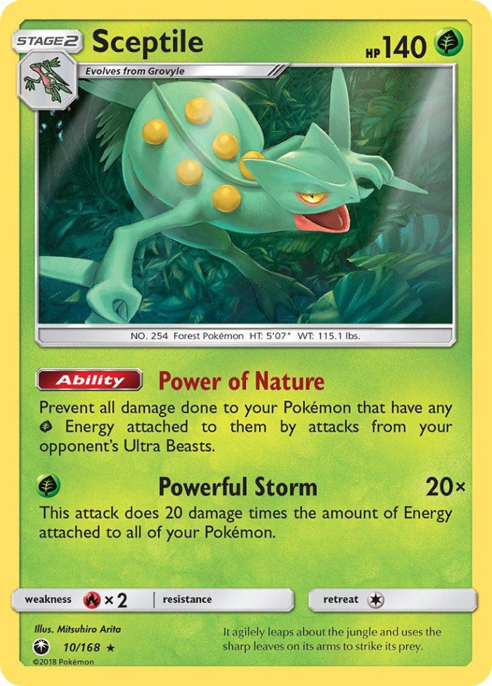 Carte Pokémon: Sceptile [Jungko]