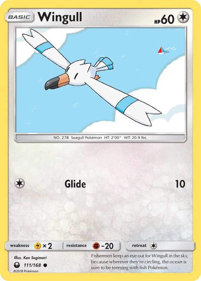 Carte Pokémon: Wingull [Goélise]