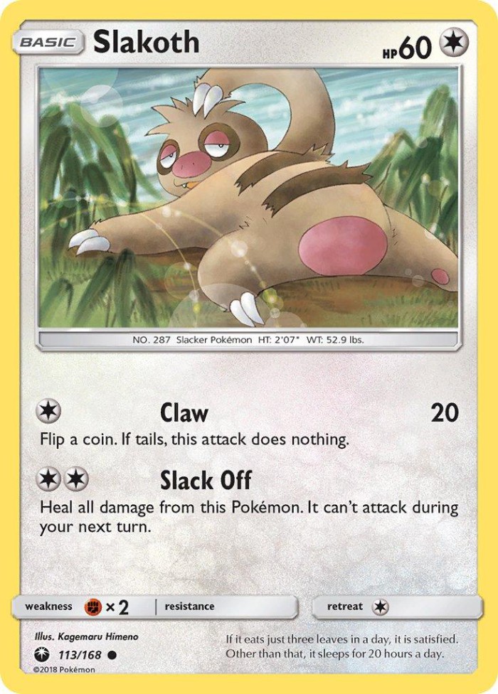 Carte Pokémon: Slakoth [Parecool]